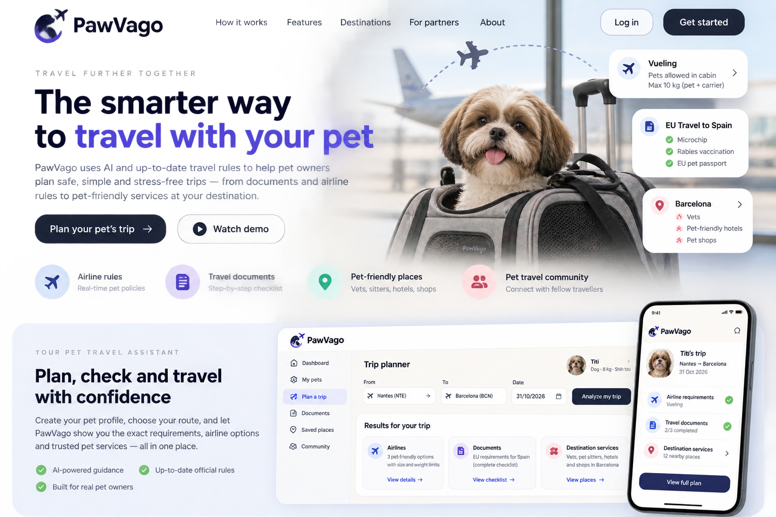 PawVago product preview